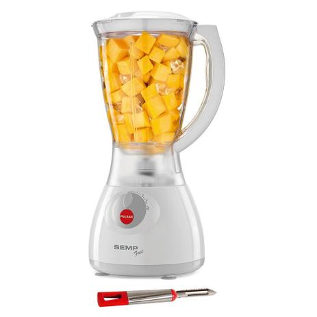 Liquidificador Semp Practice Fast 1,75L LI3015BR + Descascador Inox Menor preço em Liquidificador Semp Practice Fast 1,75L LI3015BR + Descascador Inox