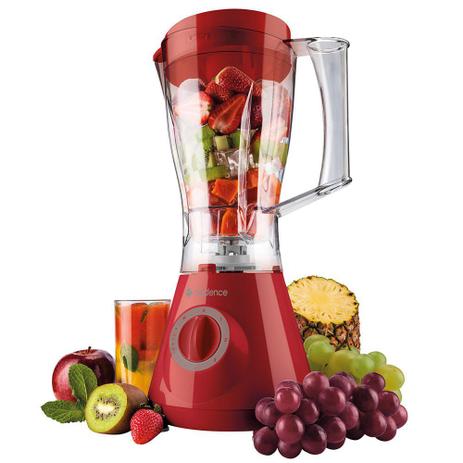 Liquidificador Trapèze Colors Vermelho - 220v - Cadence Menor preço em Liquidificador Trapèze Colors Vermelho - 220v - Cadence