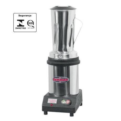 Liquidificador Triturador De Alimento Industrial De Inox Bivolt - Baixa Rotação - Bermar BM 30 NR Menor preço em Liquidificador Triturador De Alimento Industrial De Inox Bivolt - Baixa Rotação - Bermar BM 30 NR