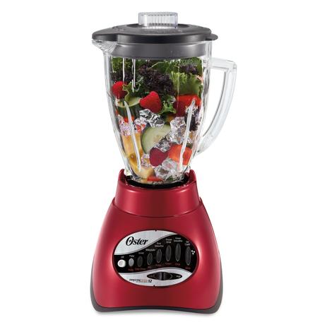 Liquidificador Versatile Vermelho 12 Velocidades Oster - 127V Menor preço em Liquidificador Versatile Vermelho 12 Velocidades Oster - 127V