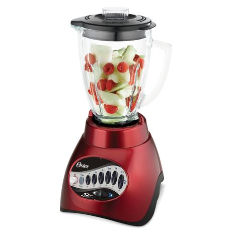 Liquidificador Versatile Vermelho 12 Velocidades Oster - 220V Menor preço em Liquidificador Versatile Vermelho 12 Velocidades Oster - 220V