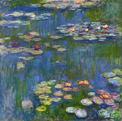 Lírios Dágua (1916) - Claude Monet - Tela 50x50 Para Quadro - Santhatela é ruim? Lírios Dágua (1916) - Claude Monet - Tela 50x50 Para Quadro - Santhatela é boa?