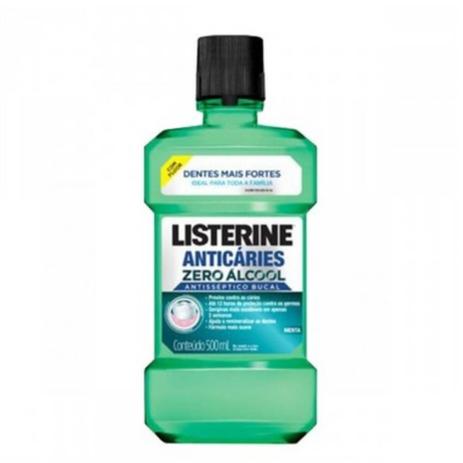 Listerine Anticáries Zero Enxaguante Bucal 500ml Menor preço em Listerine Anticáries Zero Enxaguante Bucal 500ml