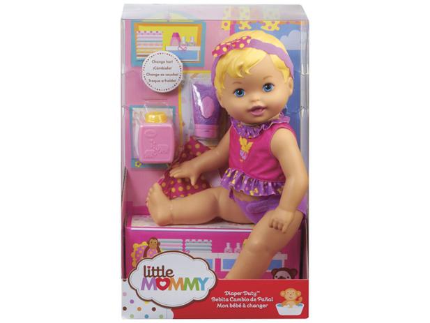 Little Mommy Momentos do Bebê Troque a Fralda - Mattel