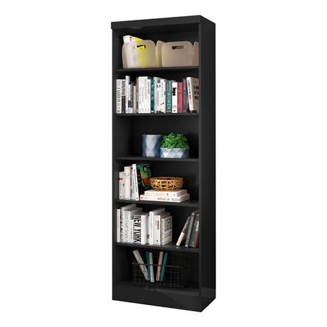 Livreiro Multiuso Preto/Fosco - Qmovi é boa?