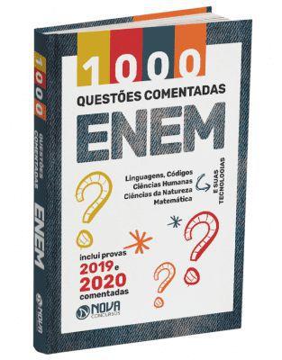 Livro 1.000 Questões Comentadas do ENEM 2021- novaconcursos Menor preço em Livro 1.000 Questões Comentadas do ENEM 2021- novaconcursos