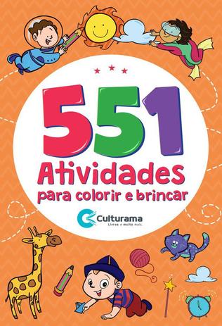 Livro - 551 Atividades para colorir e brincar Menor preço em Livro - 551 Atividades para colorir e brincar