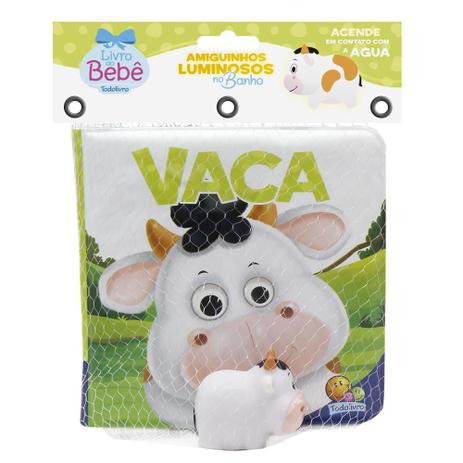 Livro - AMIGUINHOS LUMINOSOS NO BANHO: VACA Menor preço em Livro - AMIGUINHOS LUMINOSOS NO BANHO: VACA