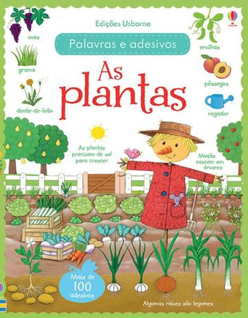 Livro - As plantas : Palavras e adesivos Menor preço em Livro - As plantas : Palavras e adesivos