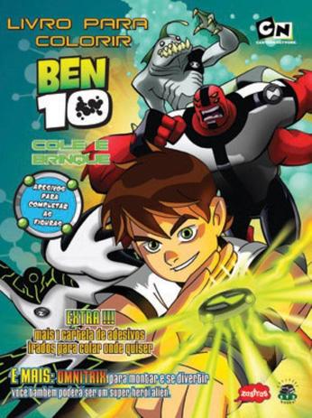 Livro - Ben 10 : Livro para colorir Menor preço em Livro - Ben 10 : Livro para colorir