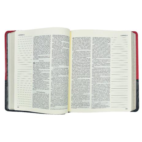 Livro - Bíblia NVI, Couro Soft, Vermelho, Com Espaço para Anotações, Leitura Perfeita