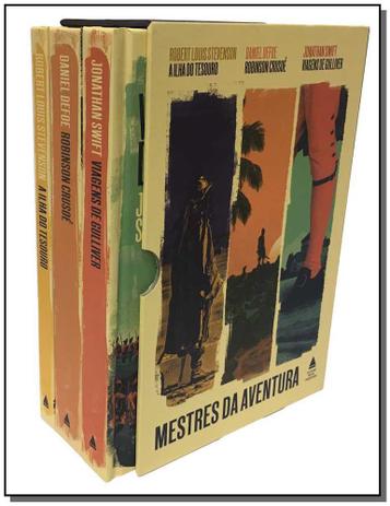 Livro - Box - Mestres Da Aventura - Nova fronteira Menor preço em Livro - Box - Mestres Da Aventura - Nova fronteira