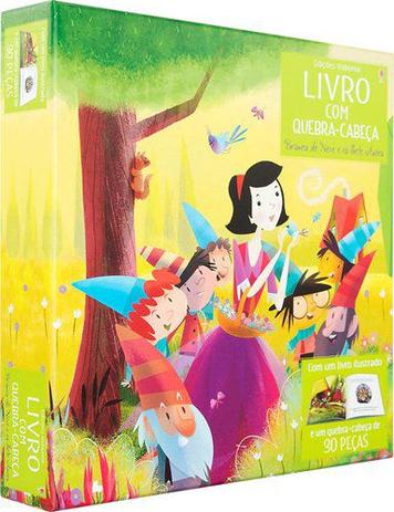 Livro - Branca de Neve : Livro com quebra-cabeças Menor preço em Livro - Branca de Neve : Livro com quebra-cabeças