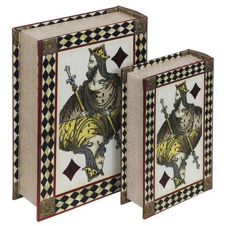 Livro Caixa Decorativo Book Box 2 Peças Rei Baralho - Fullway é ruim? Livro Caixa Decorativo Book Box 2 Peças Rei Baralho - Fullway é boa?
