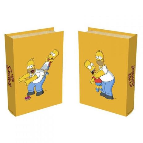 Livro Caixa Simpsons Family Original 24cm x 16cm x 5cm Amarelo - Trevisan Concept Menor preço em Livro Caixa Simpsons Family Original 24cm x 16cm x 5cm Amarelo - Trevisan Concept