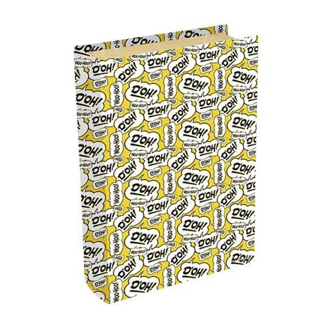 Livro Caixa Simpsons Homer Original 24cm x 16cm x 5cm Amarelo e Branco - Trevisan Concept Menor preço em Livro Caixa Simpsons Homer Original 24cm x 16cm x 5cm Amarelo e Branco - Trevisan Concept