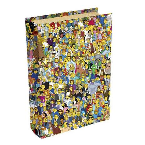 Livro Caixa Simpsons Springfiel - Trevisan Menor preço em Livro Caixa Simpsons Springfiel - Trevisan