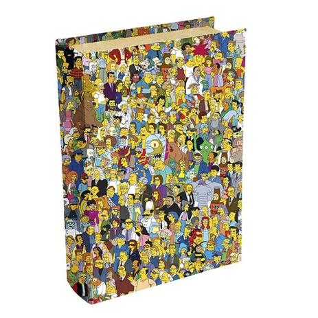 Livro Caixa Simpsons Springfield Original 24cm x 16cm x 5cm Colorido - Trevisan Concept Menor preço em Livro Caixa Simpsons Springfield Original 24cm x 16cm x 5cm Colorido - Trevisan Concept
