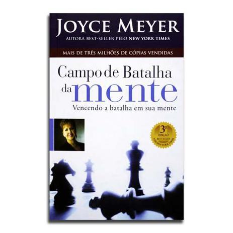 Livro Campo De Batalha Da Mente Joyce Meyer - Bello publicações Menor preço em Livro Campo De Batalha Da Mente Joyce Meyer - Bello publicações