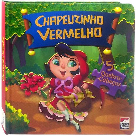 Livro - Clássicos em quebra-cabeças: Chapeuzinho vermelho Menor preço em Livro - Clássicos em quebra-cabeças: Chapeuzinho vermelho