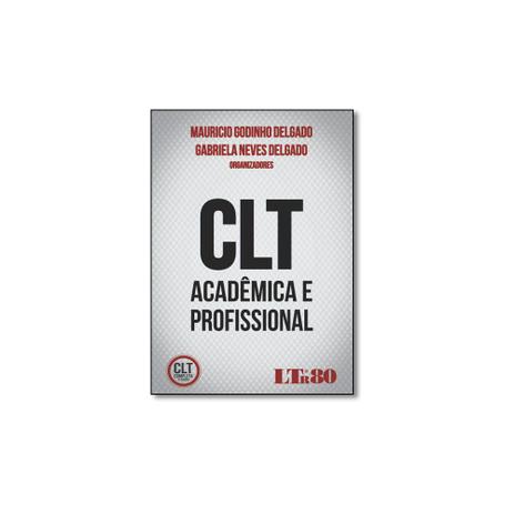Livro - Clt Acadêmica e Profissional - Editora Menor preço em Livro - Clt Acadêmica e Profissional - Editora