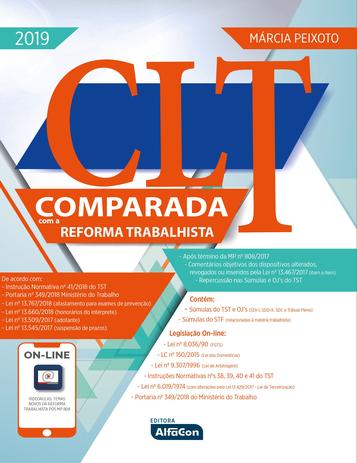 Livro - CLT comparada com a reforma trabalhista Menor preço em Livro - CLT comparada com a reforma trabalhista
