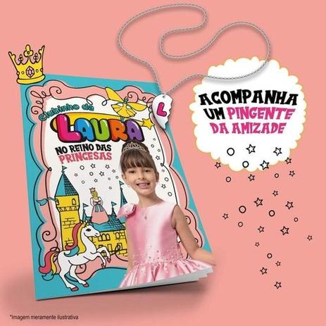 Livro - Clubinho da Laura - No reino das princesas + Pingente da amizade Menor preço em Livro - Clubinho da Laura - No reino das princesas + Pingente da amizade