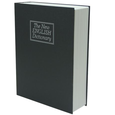 Livro Cofre Grande Dicionário Preto Office Line Ordene Menor preço em Livro Cofre Grande Dicionário Preto Office Line Ordene