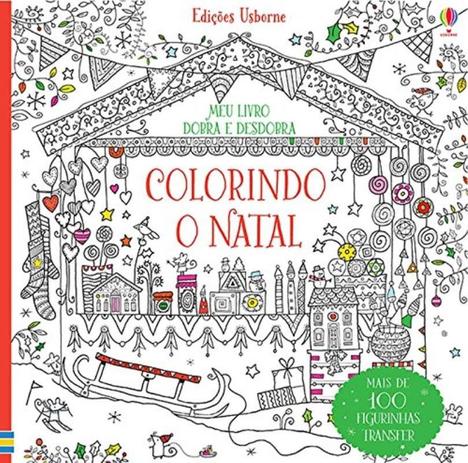 Livro - Colorindo o Natal : Meu livro dobra e desdobra Menor preço em Livro - Colorindo o Natal : Meu livro dobra e desdobra