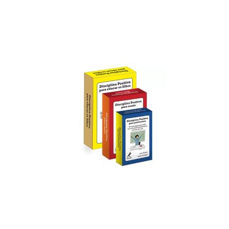 Livro - Combo Baralhos Disciplina Positiva - Nelsen - Manole Menor preço em Livro - Combo Baralhos Disciplina Positiva - Nelsen - Manole