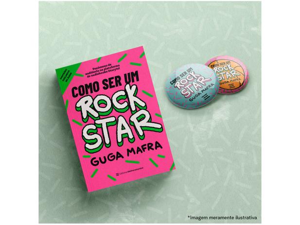 Livro Como ser um Rockstar Guga Mafra - com Brinde Pré-venda