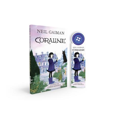 Livro - Coraline - Acompanha marcador de páginas especial Menor preço em Livro - Coraline - Acompanha marcador de páginas especial