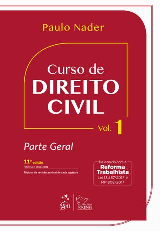 Livro - Curso de Direito Civil - Vol. 1 - Parte Geral Menor preço em Livro - Curso de Direito Civil - Vol. 1 - Parte Geral