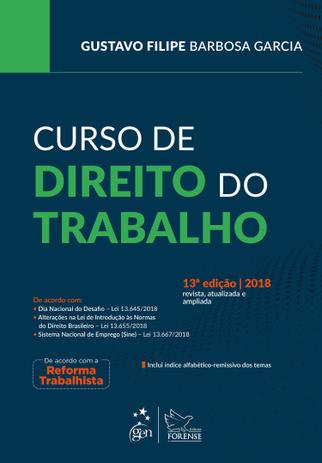 Livro - Curso de Direito do Trabalho Menor preço em Livro - Curso de Direito do Trabalho
