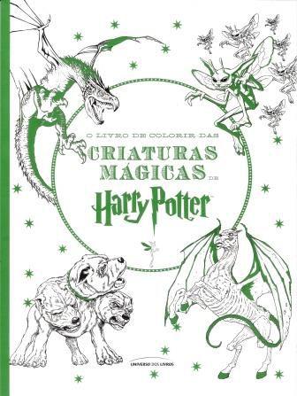 Livro de colorir das criaturas mágicas de harry potter, o - Universo dos livros é boa?