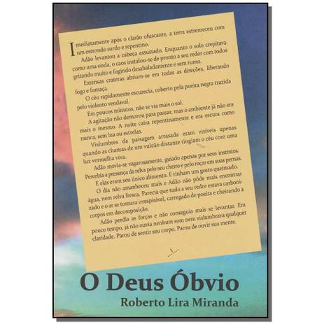 Livro - Deus Obvio, O - Book midia editora Menor preço em Livro - Deus Obvio, O - Book midia editora