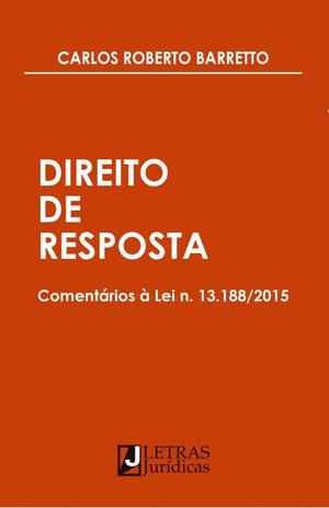 Livro - Direito de resposta Menor preço em Livro - Direito de resposta