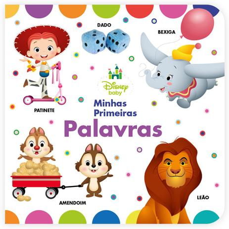 Livro Disney Baby Minhas Primeiras Palavras D2259-DCL Menor preço em Livro Disney Baby Minhas Primeiras Palavras D2259-DCL