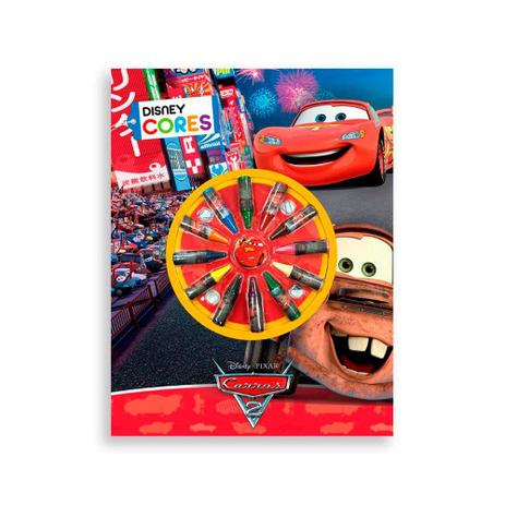 Livro Disney Cores Carros 2 DCL Menor preço em Livro Disney Cores Carros 2 DCL