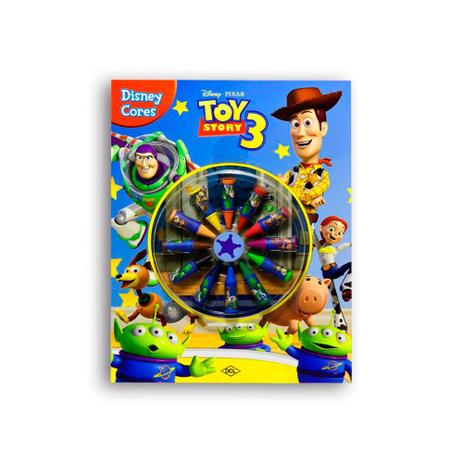 Livro Disney Cores Toy Story 3 DCL Menor preço em Livro Disney Cores Toy Story 3 DCL