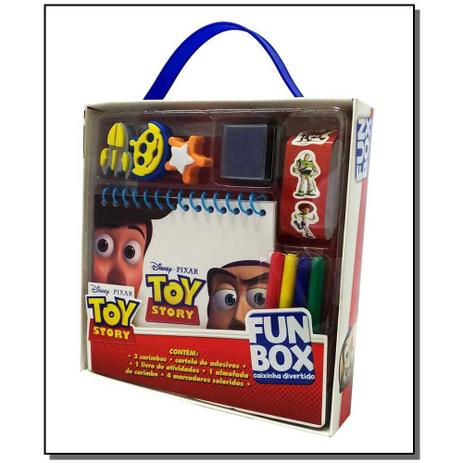 Livro - Disney Fun Box - Toy Story - Dcl Menor preço em Livro - Disney Fun Box - Toy Story - Dcl