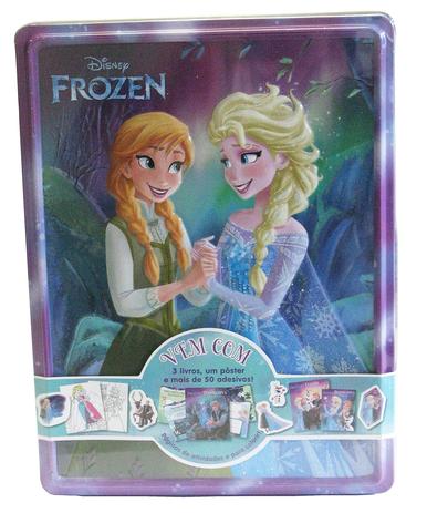 Livro - Disney - latinha feliz - Frozen Menor preço em Livro - Disney - latinha feliz - Frozen
