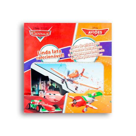 Livro Disney Latinha Pop-Up - Carros e Aviões DCL Menor preço em Livro Disney Latinha Pop-Up - Carros e Aviões DCL