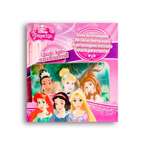 Livro Disney Latinha Pop-Up - Princesas Disney DCL Menor preço em Livro Disney Latinha Pop-Up - Princesas Disney DCL