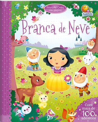 Livro - Divertidos contos com adesivos: Branca de Neve Menor preço em Livro - Divertidos contos com adesivos: Branca de Neve