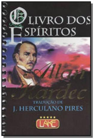 Livro dos espiritos /o/ bolso espiral - Lake Menor preço em Livro dos espiritos /o/ bolso espiral - Lake