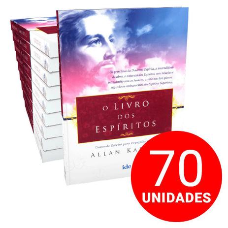 Livro dos Espíritos, O caixa 70 un. - IDE econômico Menor preço em Livro dos Espíritos, O caixa 70 un. - IDE econômico