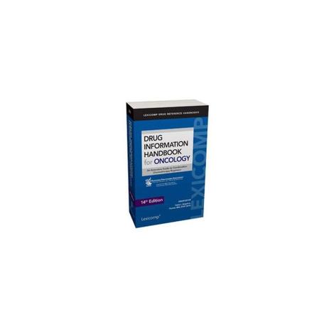 Livro - Drug Information Handbook For Oncology 14th Ed. - Lexicomp Menor preço em Livro - Drug Information Handbook For Oncology 14th Ed. - Lexicomp