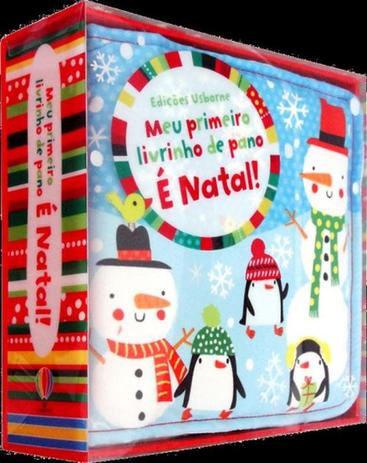 Livro - É natal! : Meu primeiro livrinho de pano Menor preço em Livro - É natal! : Meu primeiro livrinho de pano