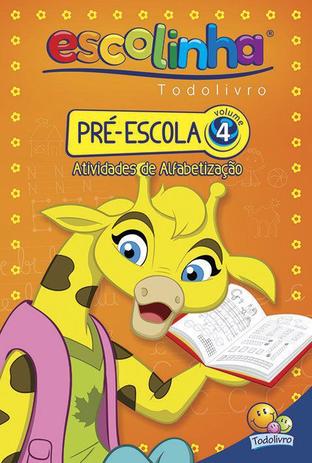Livro - Escolinha Todolivro: pré-escola - vol.04 Menor preço em Livro - Escolinha Todolivro: pré-escola - vol.04
